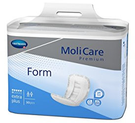 MoliCare Premium Form Inkontinenzeinlagen, Extra Plus, 4er Pack (4 x 28 Stück)