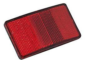 Fenix Rear Rack Bike Bicycle Reflector, Red