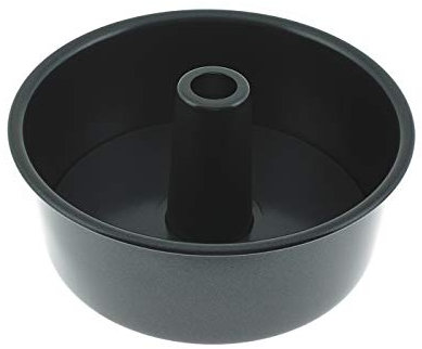 Ninja 4384J300EUUK antihaftbeschichtete Napfkuchenform, 2-teilige Kranzkuchenform Tube Pan, Ceramic-Coated, Schwarz