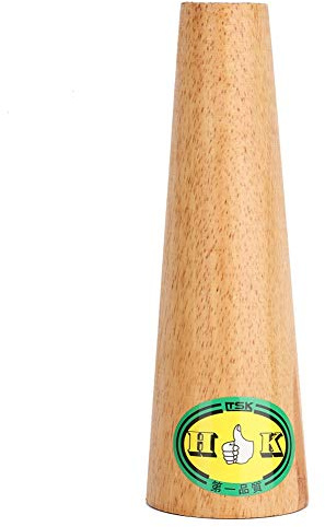 Mandril de pulsera de madera, Varilla de madera de anillo, Herramienta de formación de martillos, Mandril de formación, Ajustador de pulsera de mandril de brazalete de madera de forma redonda(short)