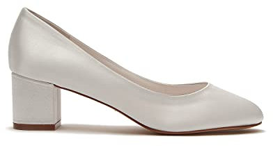 Rainbow Club Damen Gelassenheit Pumps, elfenbeinfarben, 39 EU