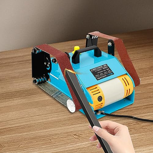 Schleifbock Doppelschleifer Nassschleifmaschine Bandschleifer Variable Geschwindigkeit | Kupfermotor & Rotor | 800-6000 U/min