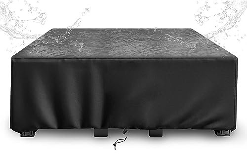 Abdeckplane GartenmöBel Wasserdicht Rechteckig 350x160x90cm GartenmöBel Abdeckung Schutzhülle Anti-UV, Schutzhülle Plane für Möbelsets Gartentisch Sitzgruppe