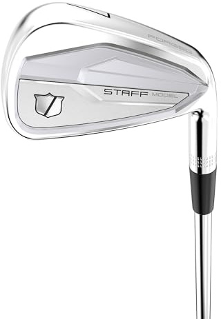 Wilson Clubs de Golf, Jeu de Club Staff Model CB, 4-PW, Acier, Pour Hommes et Femmes