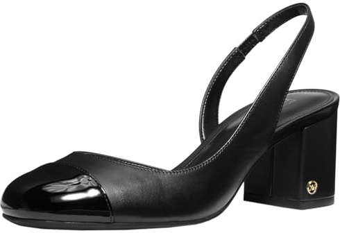 Michael Kors Women's Perla Flex Sling Pump, Black, 8.5