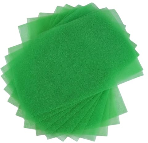 Refrigerator Liners, Foam Fridge Liners for Refrigerator, 17.72x11.42 Green Refrigerator Mats Extender Drawer Liner 10Pcs for Refrigerator Shelf Liners