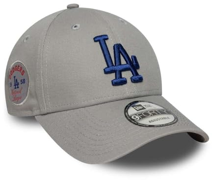 New Era Gorra Side Patch 9Forty Unisex Gris UNICA