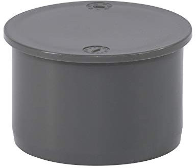 Ostendorf HTsafe Bouchon de manchon DN 50 mm, Gris