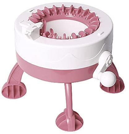 Strickmaschine, Smart Webstuhl Runder Webstuhl, Webstuhl-Maschinen-Kit, Strickbrett Rotierende Doppelstrickmaschine Für Erwachsene Und Kinder, Schal Mütze Socken Handschuhe Spielzeug (22 Pin)