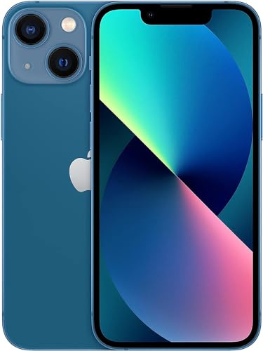 Apple iPhone 13 Mini, 256GB, Blue - Unlocked (Renewed)