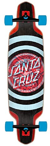 Santa Cruz Skateboards Decoder Roskopp Dropdown Longboard Cruzer, 9.5 x 37.5 Pulgadas
