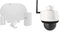 ABUS Funk-Alarmanlage Smartvest Basis-Set Einbruchmeldeanlage + WLAN Überwachungskamera PPIC42520 - Schwenk Neige Aussen-Kamera 1 Stück (1er Pack)