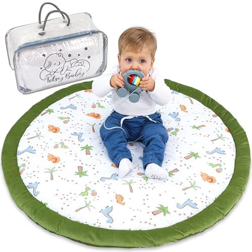 Krabbeldecke Krabbelmatte für Baby – Spielmatte Spieldecke Bodenmatte für Kinder und Babys für Kinderzimmer und Laufgitter Große faltbar waschbar Play Mat
