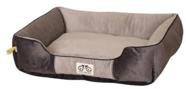 Eifelblick Hundebett | qualitativ & gemütlich | in 4 verschiedenen Größen S-XL | EIN hochwertiges Körbchen zum Kuscheln für unsere Liebsten in Grau/Anthrazit (XL)