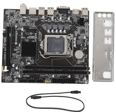 Bewinner Itx H110 Motherboard, Mini Itx H110 Board H110 Itx Boîte Principale avec Slot DDR4 SOM So DIMM pour la Sortie Vidéo LGA 1151 CPU