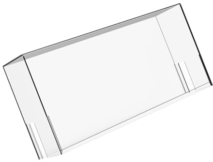 Happyyami Boîte de Rangement pour Console de Jeux Étui Transparent de Protection Boîte de Jeu Transparente