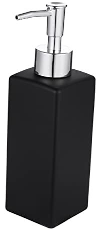 BESTYASH 1Stück Schwarze Pumpflasche für Shampoo und Lotion Einfache Handhabung Hochwertige Verarbeitung für Zuhause und Hotels Vielseitige Anwendung für Flüssigseifen und Mehr