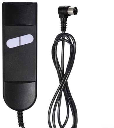 Aprilsunnyzone Elektrischer Liegestuhl-Ersatz, mit 5-poligem Stecker, benutzerfreundliches Design für Hebestühle (2-Tasten-Ellenbogen)