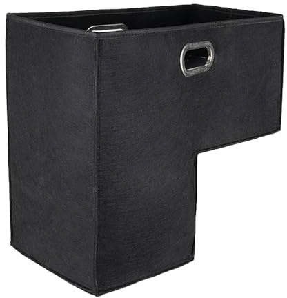 Cesta para escaleras, cesta para peldaños | Organizador de almacenamiento para escaleras plegables - Cesta de almacenamiento de fieltro, cesta de almacenamiento para organizador de juguetes, libros y