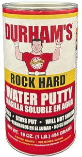 Durham's 076694000015 1-Pound Rockhard Water Putty