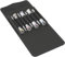 Wera 8740 B HF 1 Zyklop In-Hex-Plus holding function bit socket set, 3/8 drive, 7pc, 05003180001 , Black