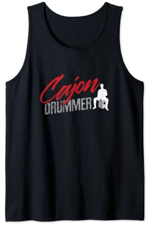 Drummer Zubehör Musik Cajon Tank Top