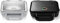 Breville VST072 DuraCeramic Waffle Maker, White and Stainless Steel & Ultimate Deep Fill Toastie Maker | 2 Slice Sandwich Toaster | Removable Non-Stick Plates | Stainless Steel | Black [VST082]