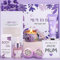 Cadeau de fête prénatale, cadeau pour future maman, kit de soins personnels, panier spa naturel, bio végétalien