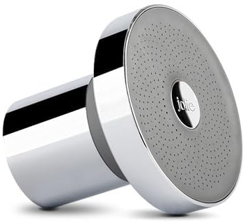 The Jolie Shower Head with Shower Filter System, High Pressure Shower Head, Hair and Skin Care Accessories to Improve Beauty and Personal Care Routine (Modern Chrome, Retail Packaging)