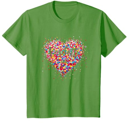 Konfetti im Herzen Fasching Kostüm Karneval T-Shirt