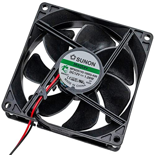 Lüfter 12V DC 1,26W 92x92x25mm 76,4m³/h 2700U/Min 76,4m³/h Sunon MF92251V21000UA99