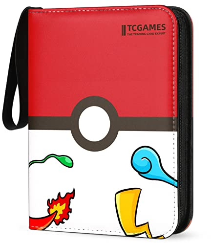 Album de Scrapbooking avec 720 Pochettes Carte - Albums pour Cartes à Collectionner - Compatible avec les Cartes Pokémon de 40 Pages