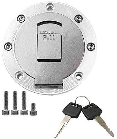 Baceyong 1 bouchon de réservoir de carburant pour moto, compatible avec Yamaha YZF R1 1998-1999 R6 1999-2000 600 750 XJR1200 XJR400 TDM850 TDM900 TRX850 FJ1200