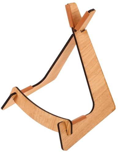 BESPORTBLE Tragbarer Ukulelenständer Aus Holz Xl Stabiler Boden Ukulelenhalter Für Verschiedene Ukulelentypen Praktischer Instrumentenständer Für Zuhause Und Bühne