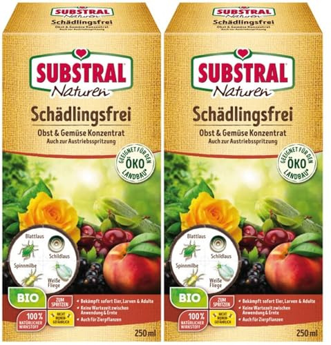 2 X 250ml Schädlingsfrei Obst & Gemüse Konzentrat
