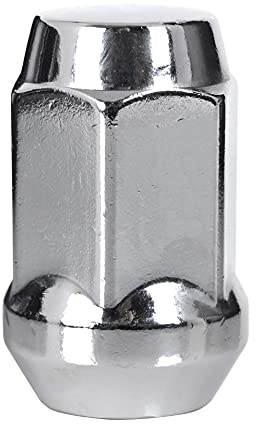 Hansen Styling Parts 24 Radmuttern Chrom 12x1,25mm Nuts Muttern mit 60° Konus - Schlüsselweite : 19mm