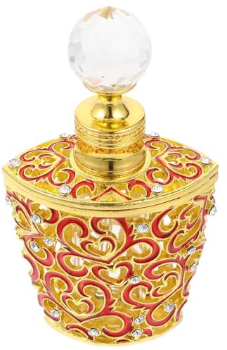 Beavorty Botellas De Perfume Vintage Vacías Diamantes De Imitación Con Joyas De Vidrio Vintage Frascos De Perfume Frascos De Aroma Frascos De Fragancia Frascos Decantadores De Perfume (10