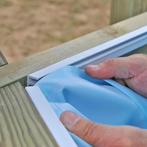 Gre Liner Piscina Madera Natural