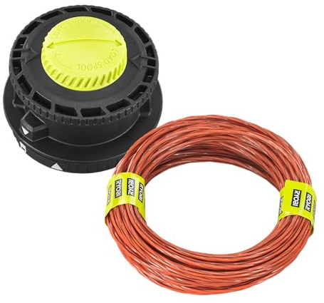 RYOBI - Doppelfadenkopf Reel-Easy™ Ø 2,4 mm für Motorsense auf Akku RY18BCX26A-0 / RY18BCX26A-140 / RY36BCX30A-0 / RY36BCX30A-140 - RAC169, Orange