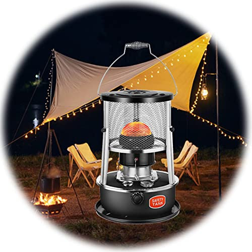 BomDog Réchaud À Kérosène 2 En 1 Réchaud de Camping Réchauds À Pétrole Portables/Black