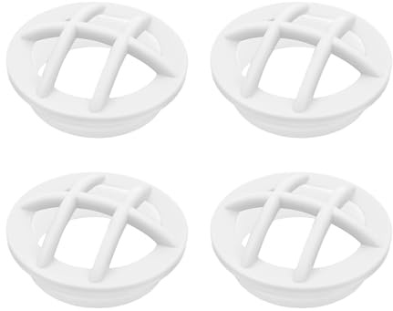 VGOL 4 Piezas Rejilla de Seguridad Roscada de Repuesto SP1026 para Entrada de Piscina con Chorro de Flujo Direccional de 1,5 Pulgadas para Piscinas Y Bañeras