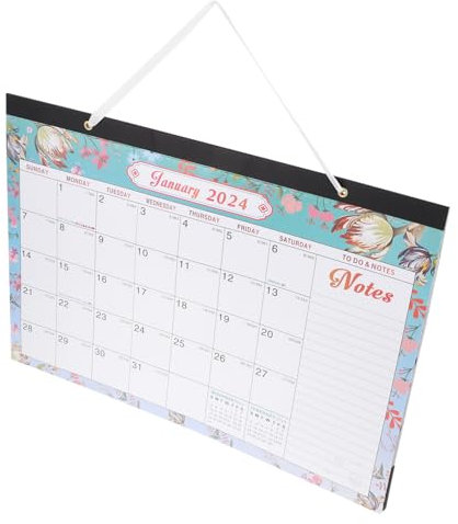 DOITOOL Wandkalender Monatskalender Terminkalender Für Zuhause Feiertagskalender Aus Robustem Material Kalender Für Täglichen Gebrauch Im Zimmer