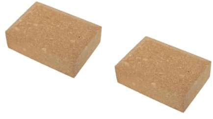 Gadpiparty 2pcs Natural Oak Particle Sanding Block Leather Craft Polishing Tool Sandpaper Holder Sandpaper Clip for Crafts