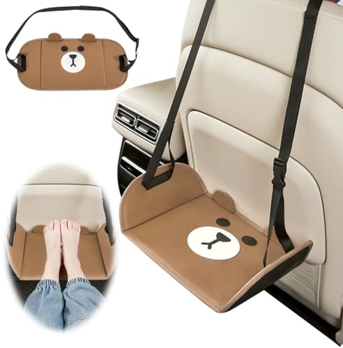 LOMUG Fußstütze Kinder, Verstellbare Fußstütze Flugzeug, Reisezubehör für Flugzeuge/Auto, Nützliche Flugzeug Gadgets Machen Fernreisen Einfach und Bequem