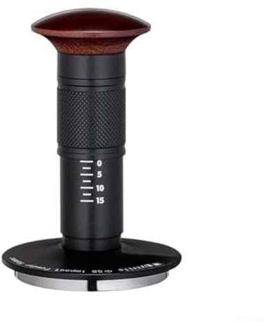 Pressino per caffè espresso con caricamento a molla, 51 mm, 53 mm, 58 mm, martello a pressione costante con scala graduata (51 mm)