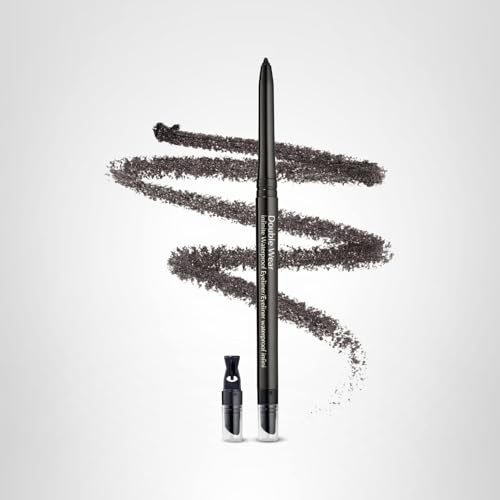 Estée Lauder Double Wear Long-Lasting Infinite Waterproof Eyeliner Pencil | Includes Built-In Sharpener, 10 Blackened Onyx