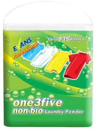 Evans One3five Fragranced Low Foam Non-Bio Laundry Powder Detergent 10Kg