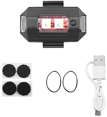 ABZEKH Drone Accessories for Les veilleuses for DJI Mavic Air 2/Mini 3 Pro/Mini 2 for Mini/2/Pro/Air/Spark/FIMI X8SE for FIMI Mini Drone Voyant d'avertissement Lumière stroboscopique