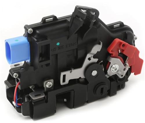 Dixhills Serrure de porte arrière gauche 7 broches de rechange pour Combi 1Z5 Altea 5P1 Toledo III 5P2 Golf V Hatchback 1K1 Accessoires de voiture Pièce # 3D4839015A 7L0839015D 7L0839015E