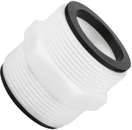 UQTUKO Connettore per tubo flessibile da 38 mm, spina a 2 vie, set di collegamento per piscina Intex Coleman, adattatore per piscina da 38 mm per pompe Intex, accessori per tubi, adattatore per tubo